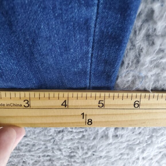 Express Jeans Womens 8R Blue Mid Rise Stretch Legging Stretch Denim - Picture 8 of 12